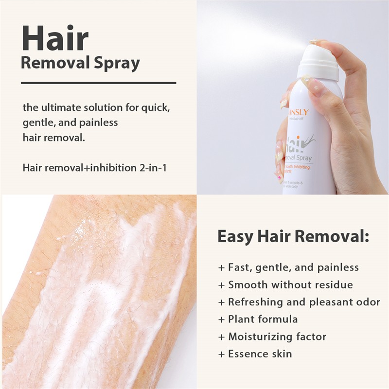 Hair Removal Spray Manufacturer - Private Label 150ml Organic Cucumber Growth Inhibiting