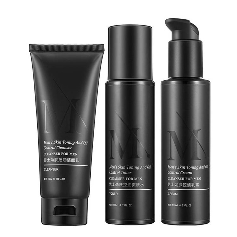 Men's Skincare Set Manufacturer - Private Label OEM Korean Cosmetics Acne Anti Aging