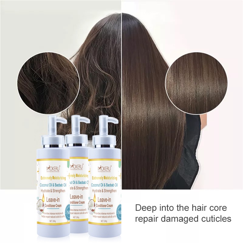 Leave-in Conditioner Manufacturer - OEM Private Label Custom Natural Herbal Coconut Oil