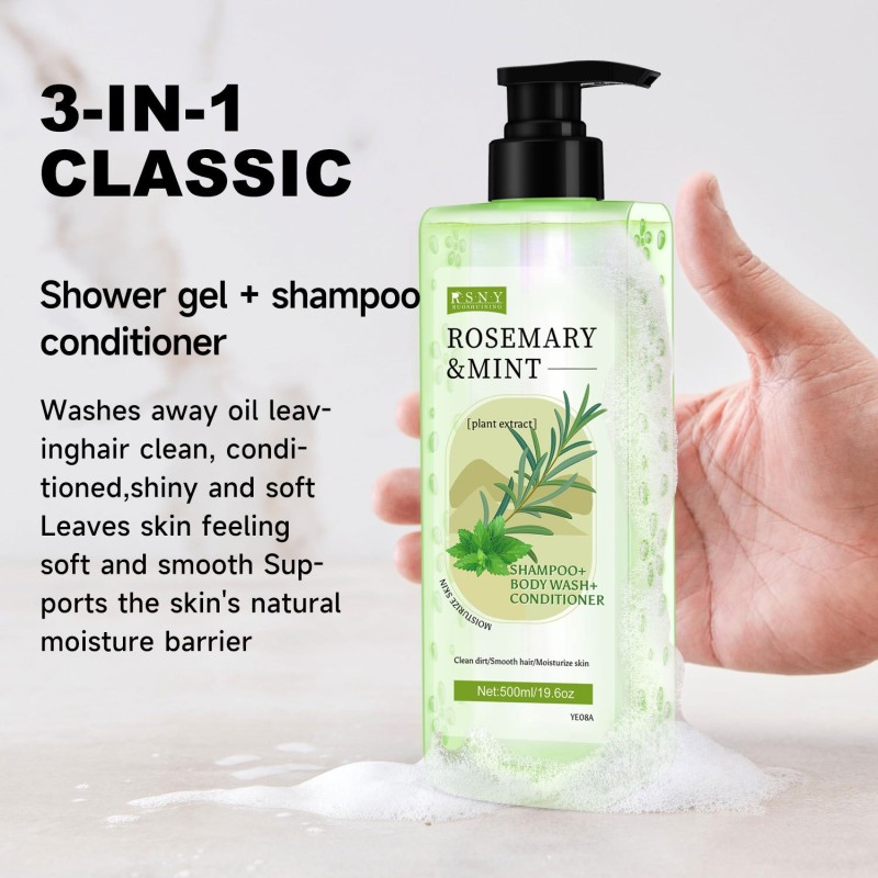 Shower Gel Manufacturer - OEM Private Label Wholesale Cleaning Dirt Rosemary Moisturizing