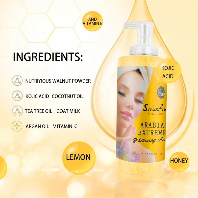 Body Wash Scrub Manufacturer - OEM Private Label Custom Organic Exfoliate Walnut Powder