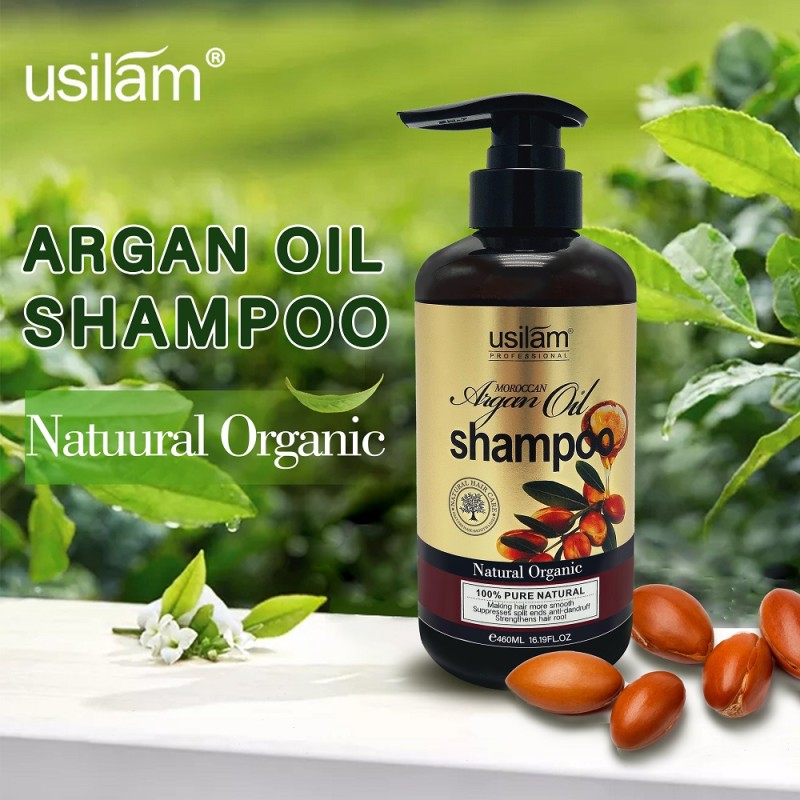 Argan Oil Hair Set Manufacturer - OEM Private Label Custom Organic Shampoo Conditioner Gel