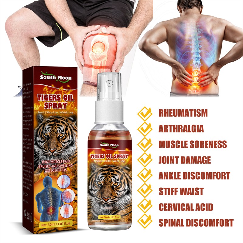 Pain Relief Spray Manufacturer - Private Label Tigers Oil Rheumatism Arthralgia Muscle