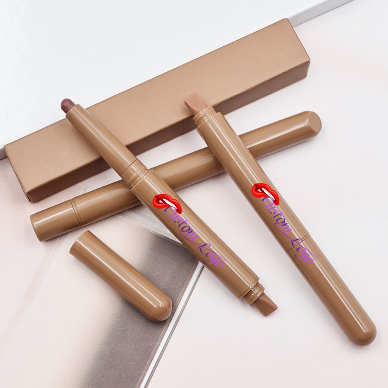Lip Liner Pencil Manufacturer - OEM Private Label High Quality Nude Dark Brown Vegan