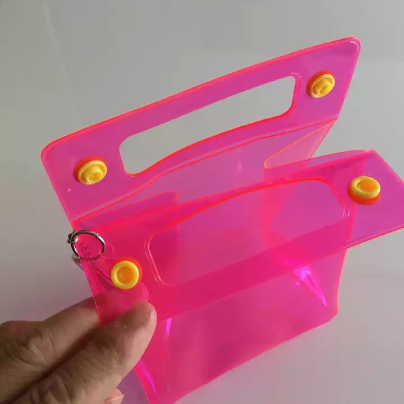 PVC Cosmetic Bag Manufacturer - OEM Custom Logo Color Clear Organizer Pouches Travel