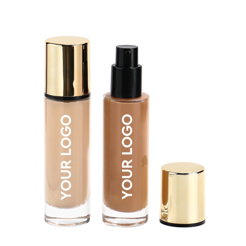 Liquid Foundation Manufacturer - OEM Private Label Vegan Matte Waterproof for Dark Skin