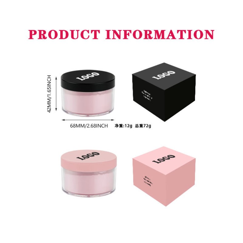 Loose Highlighter Powder Manufacturer - OEM Private Label Custom Talc Free Glitter 6 Colors