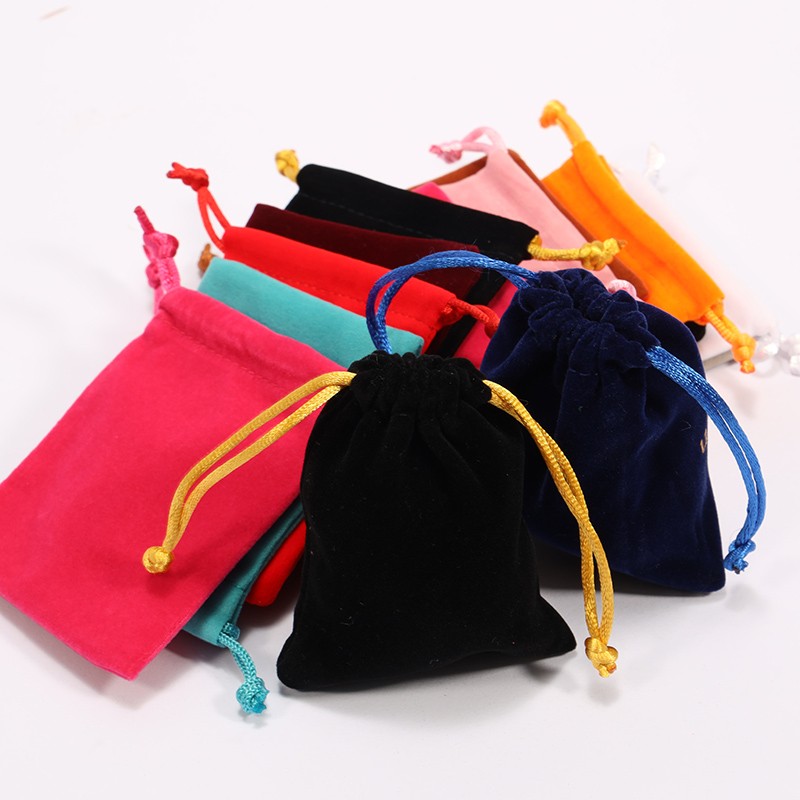 Velvet Pouch Manufacturer - OEM Make up Bag Jewelry Velvet Custom Small Bag