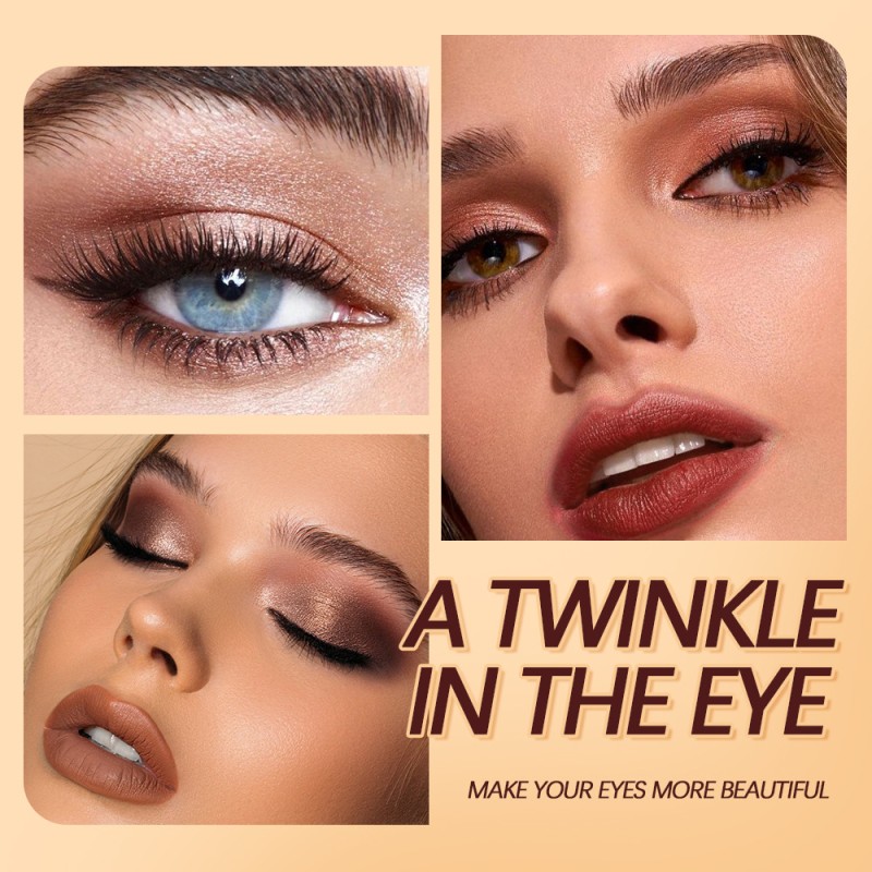 Eye Shadow Stick Manufacturer - OEM ANGLICOLOR Waterproof Double-Headed Matte Flash