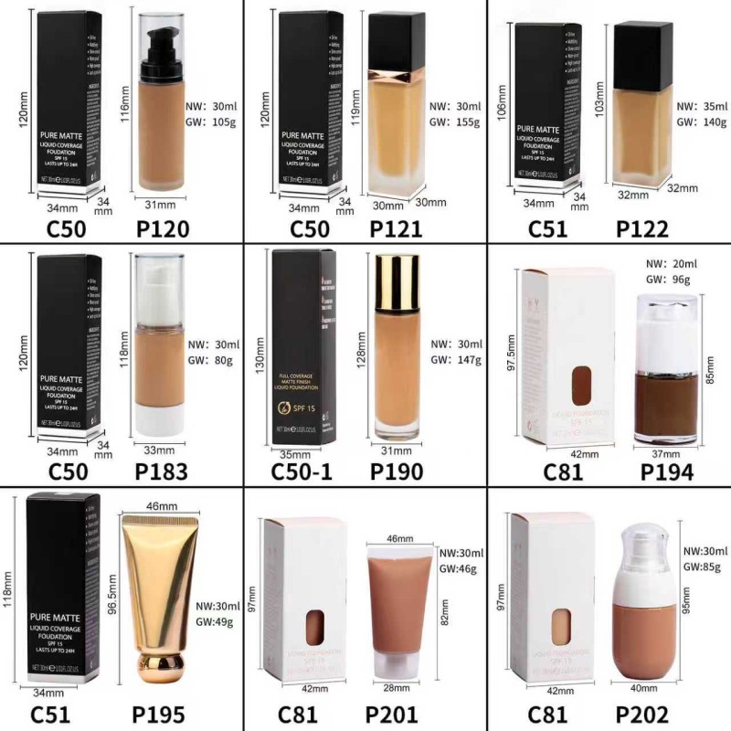 Liquid Foundation Manufacturer - OEM/ODM Wholesale Private Label Vegan Waterproof