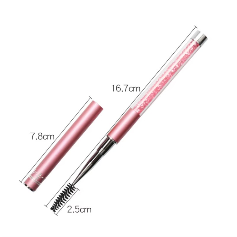 Eyelash Spoolie Brushes Manufacturer - OEM Promotional Private Label 100 MOQ Crystal Mascara