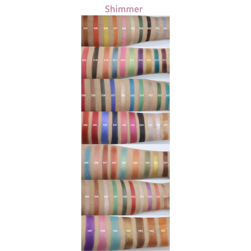 Single Eyeshadow Pans Manufacturer - OEM/ODM Long Lasting Vegan Pressed Over 150 Colors