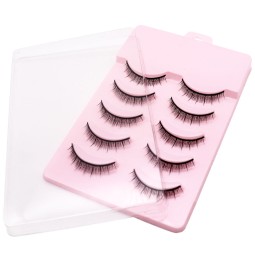 False Eyelashes Manufacturer - OEM Private Label 5 Pairs 3d Mink Individual Thick