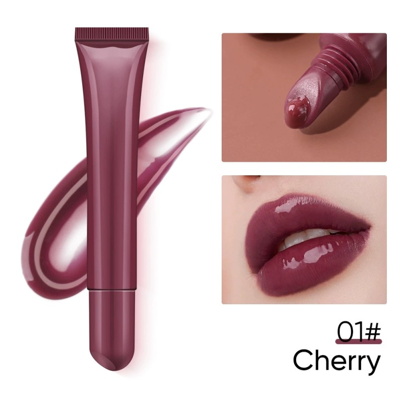 Lip Gloss Tinted Oil Manufacturer - OEM Private Label Soft Tube Fruity Vegan Glossy