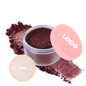Loose Highlighter Powder Manufacturer - OEM Private Label Custom Talc Free Glitter 6 Colors