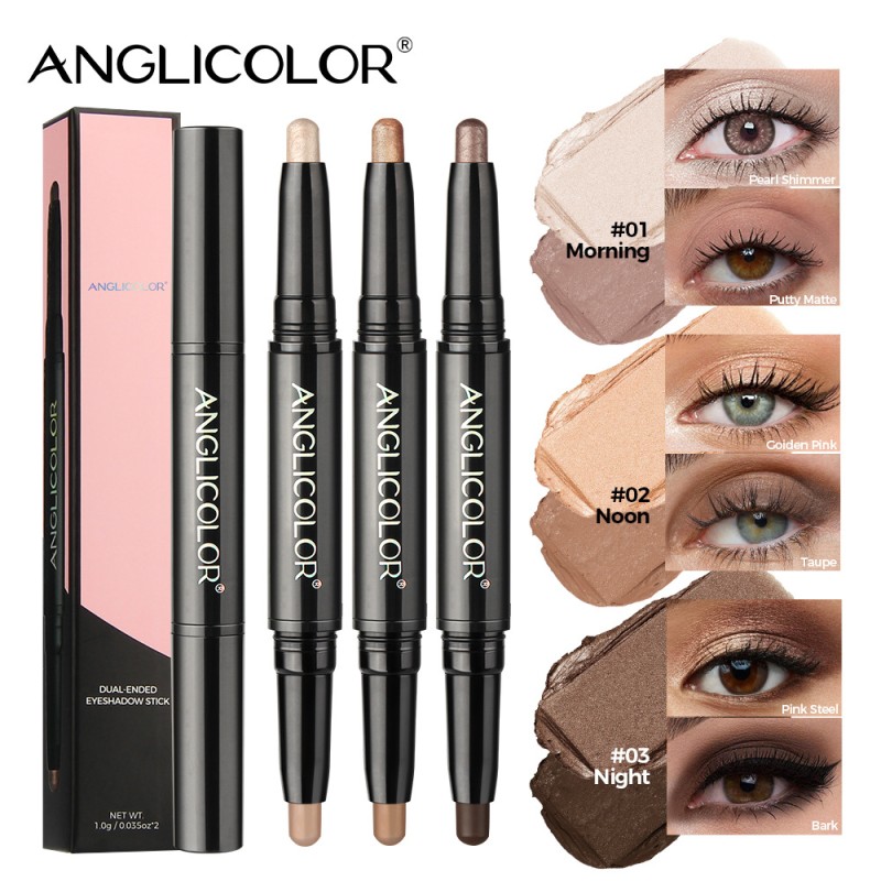 Eyeshadow Stick Manufacturer - OEM ANGLICOLOR Shimmer Shadow Pencil Waterproof Long Lasting