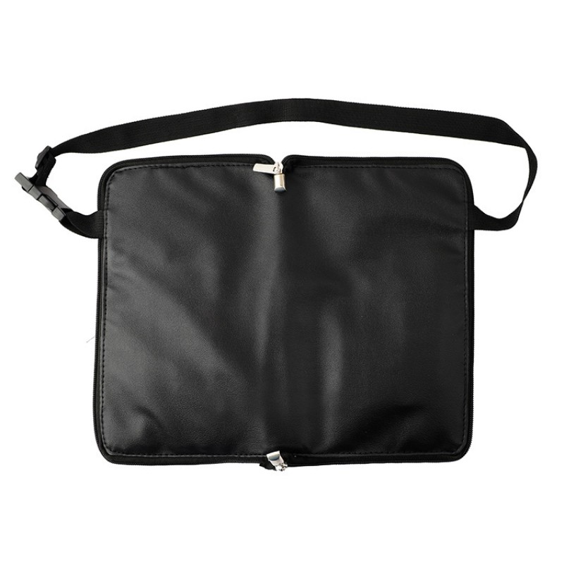 Makeup Brush Bag Manufacturer - OEM Private Label Black Waterproof Folding Travel Waist