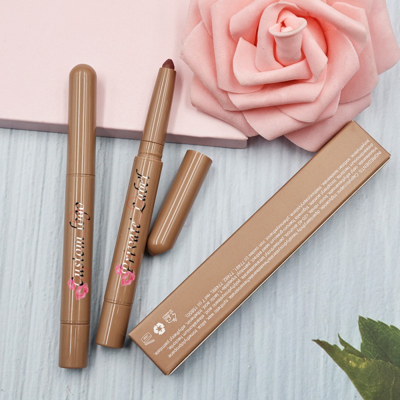 Lip Liner Pencil Manufacturer - OEM Private Label High Quality Nude Dark Brown Vegan