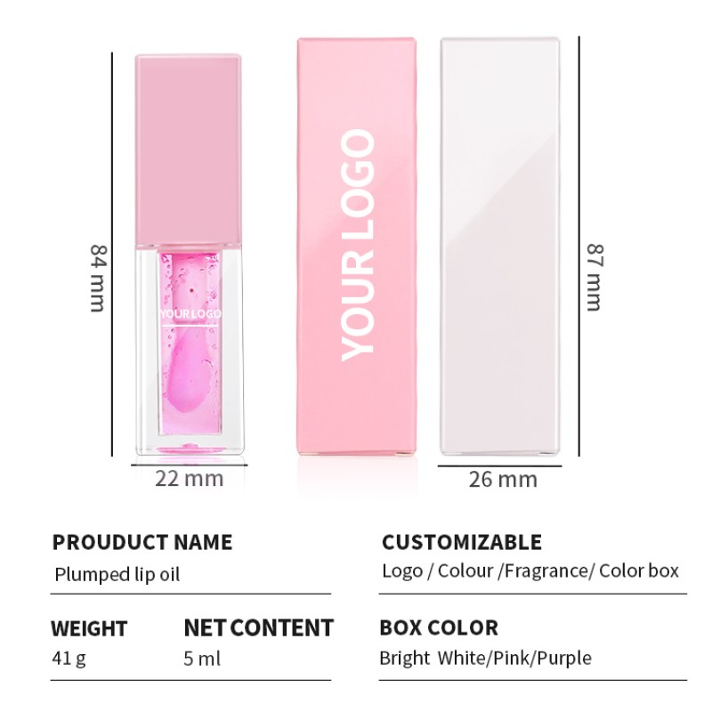 Lip Plumper Manufacturer - OEM/ODM Wholesale Fruit Private Label Big Wand Glossy Gloss