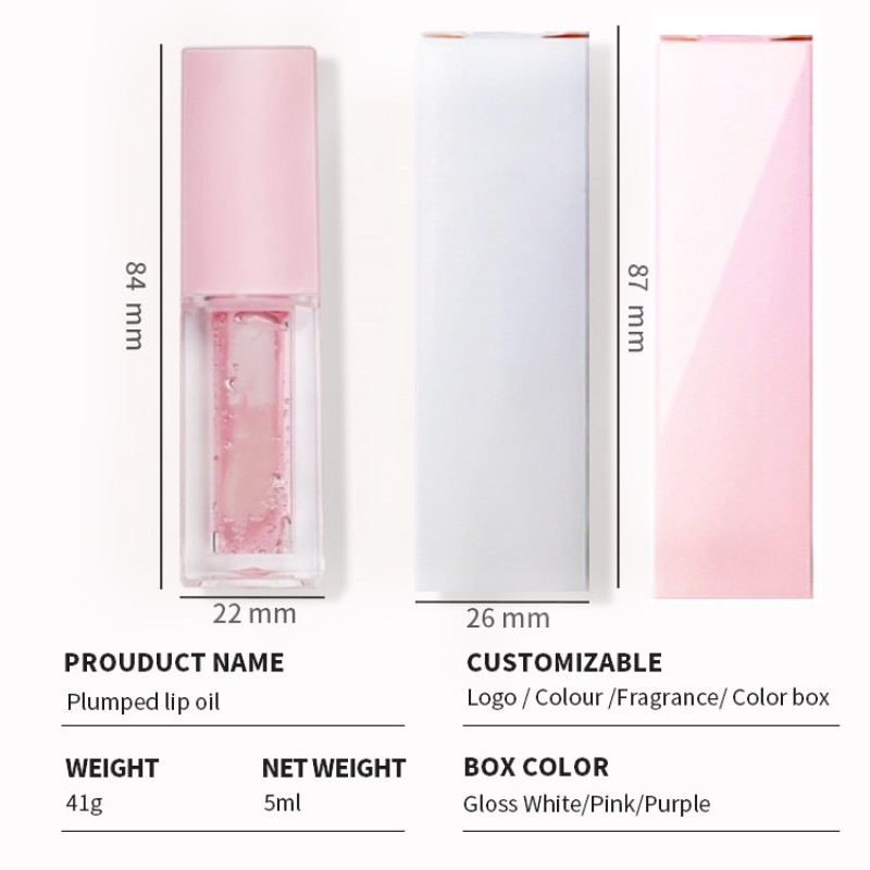 Lip Oil Balm Manufacturer - OEM Custom Logo Juicy Moisturizer Honey Organic Plumper Vegan