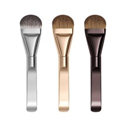 Smudge Brush Manufacturer - OEM Synthetic Hair Metal Handle High-quality Single Makeup