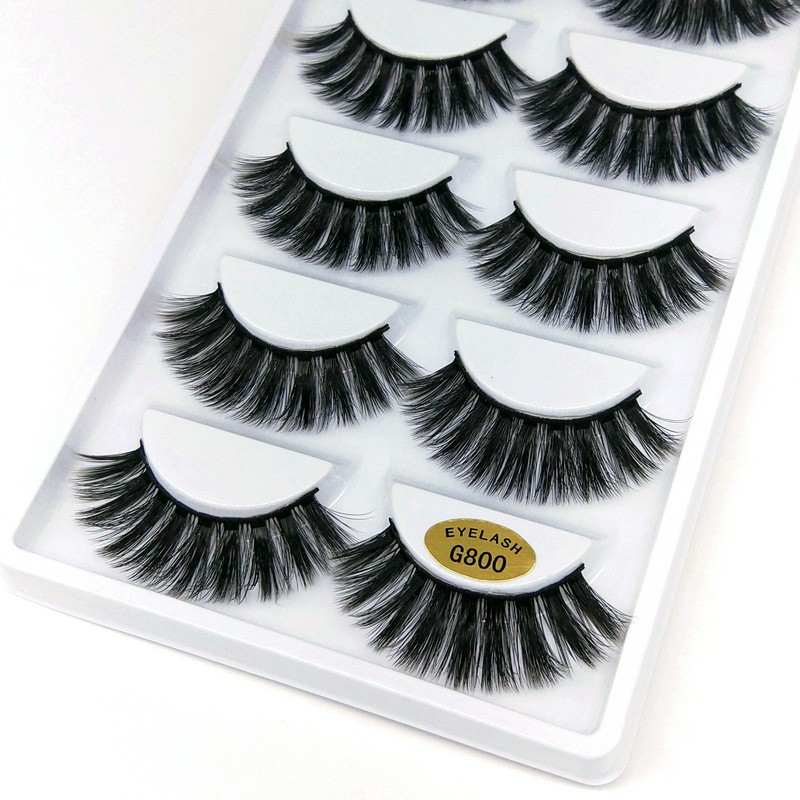 False Eyelashes Manufacturer - OEM/ODM Wholesale G800 Full Strip 3d Mink Packaging Box