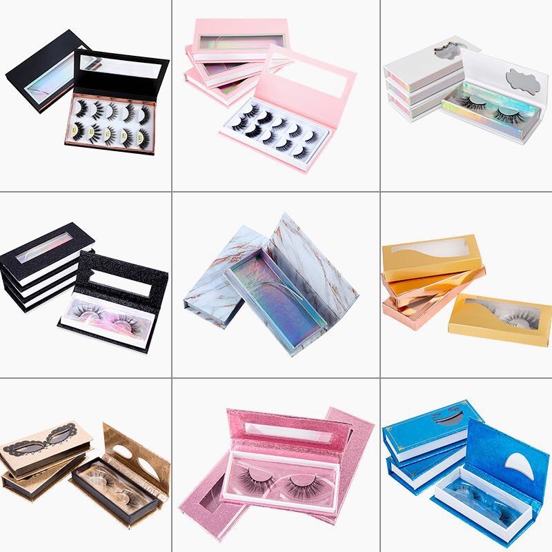 False Eyelashes Manufacturer - OEM/ODM Wholesale G800 Full Strip 3d Mink Packaging Box