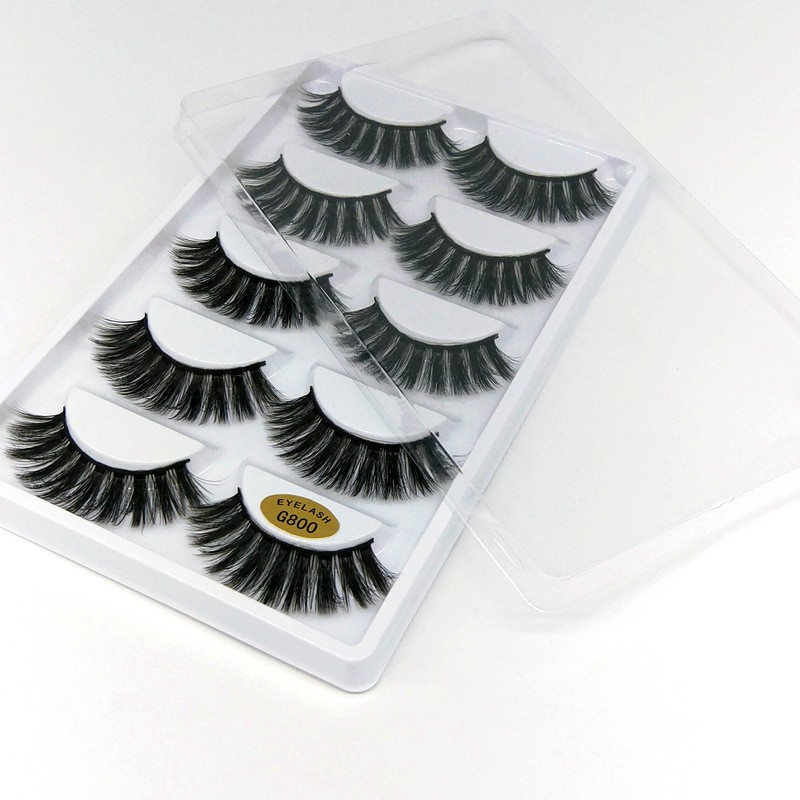 False Eyelashes Manufacturer - OEM/ODM Wholesale G800 Full Strip 3d Mink Packaging Box