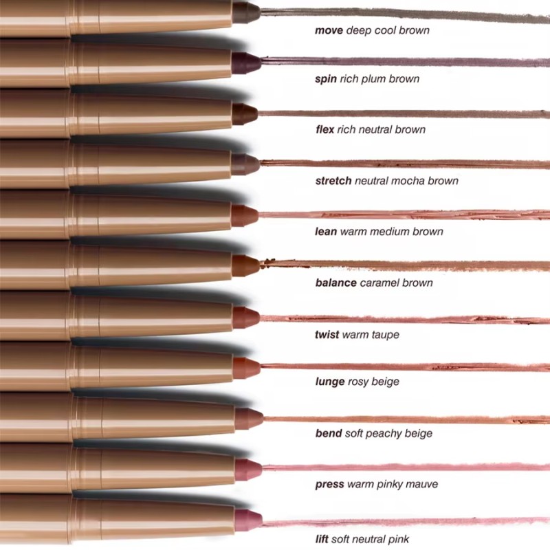Lip Liner Pencil Manufacturer - OEM/ODM Wholesale Custom Logo 11 Colors Peptide Vegan