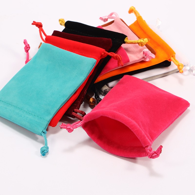 Velvet Pouch Manufacturer - OEM Make up Bag Jewelry Velvet Custom Small Bag