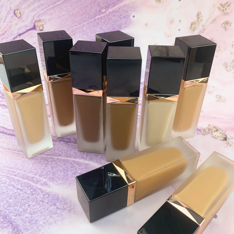 Liquid Foundation Manufacturer - OEM Private Label Luxury 24 Colors Waterproof