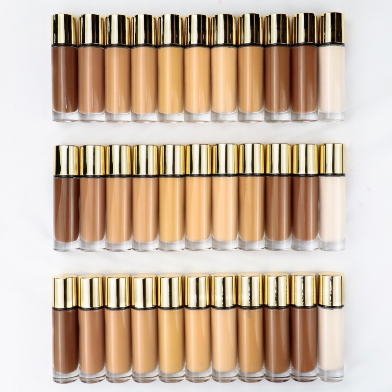 Liquid Foundation Manufacturer - OEM Private Label Vegan Matte Waterproof for Dark Skin