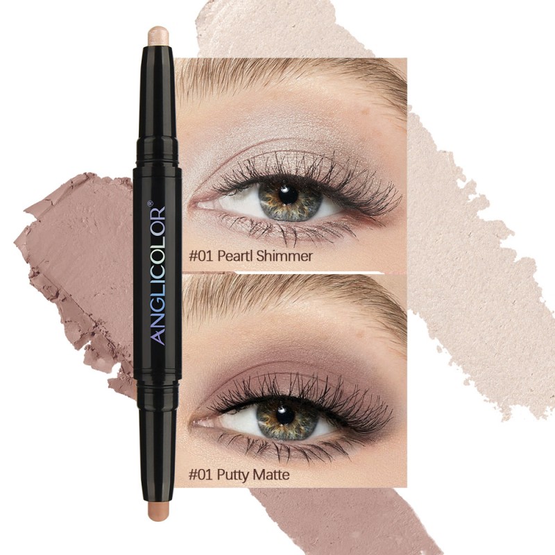 Eyeshadow Stick Manufacturer - OEM ANGLICOLOR Shimmer Shadow Pencil Waterproof Long Lasting