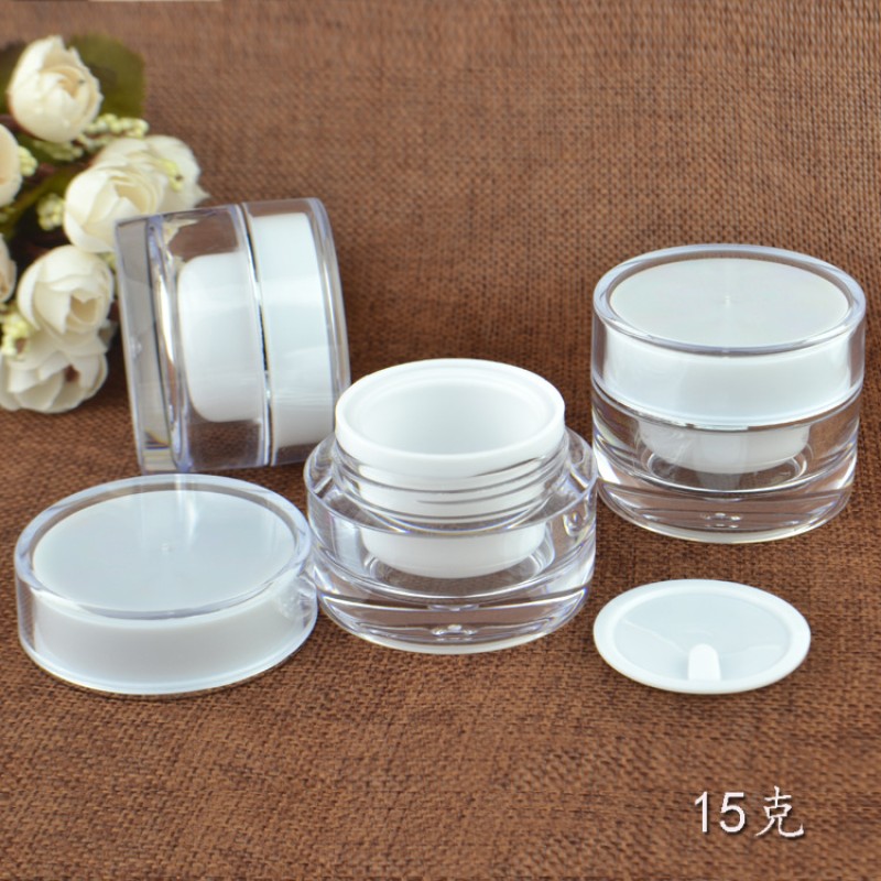 Cosmetic Jars Manufacturer - OEM Private Logo Luxury Plastic Face Cream Packaging Bottle