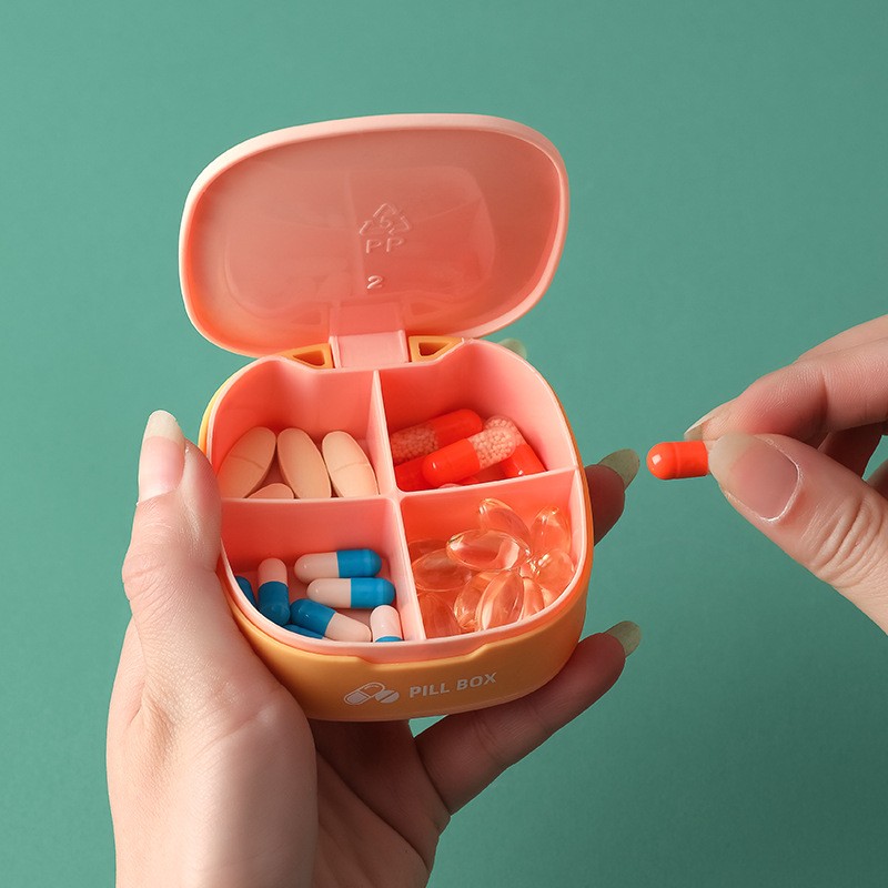 Tablet Box Supplier - Pocket Pill Dispenser Mini Storage