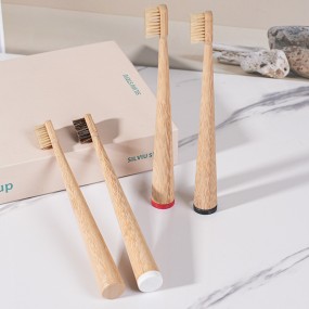 Bamboo Toothbrush Manufacturer - Boar Bristles Eco-Friendly Stand