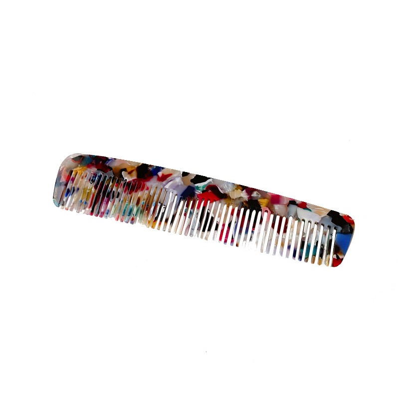 Acetate Hair Comb Supplier - OEM Tortoise Anti Static Wide Tooth