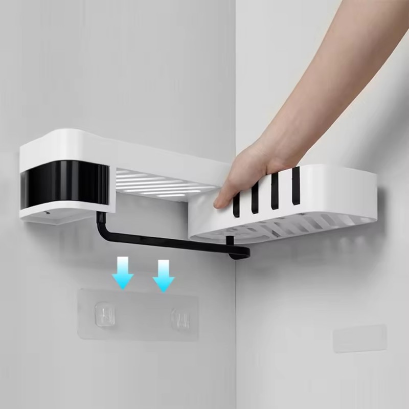 Wall Hanging Rack Factory - Multifunctional Kitchen Bathroom Shelf