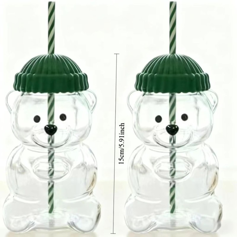 Coffee Mug Supplier - Cute Bear Cartoon Transparent Birthday