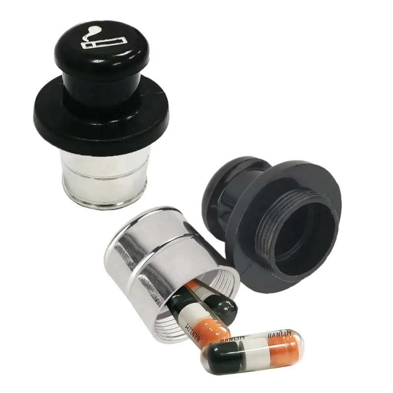 Pill Storage Box Supplier - Secret Stash Car Lighter Shape