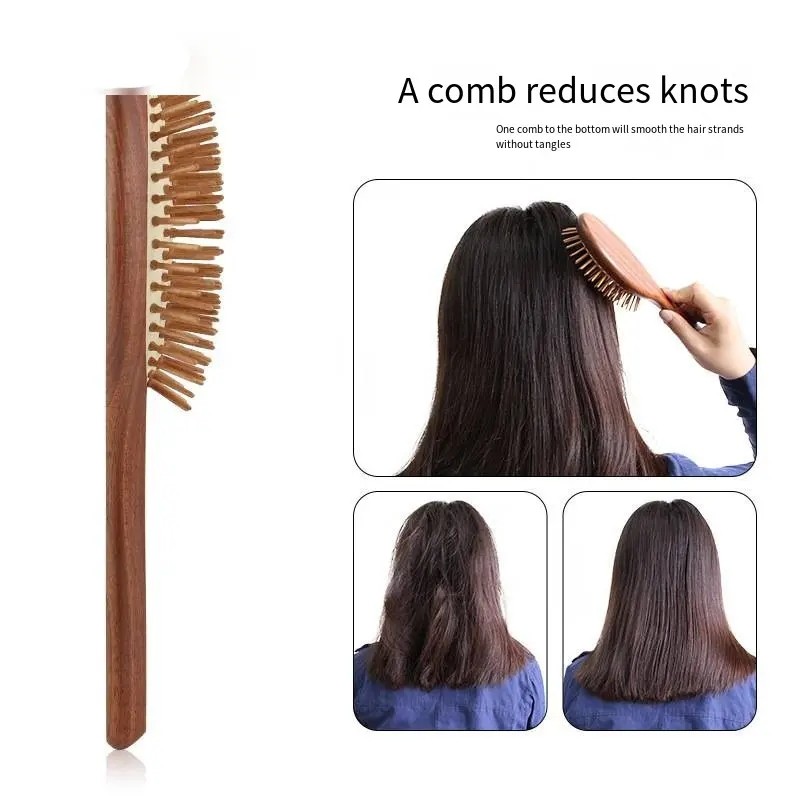 Bamboo Comb Supplier - Eco-friendly Scalp Massage Anti-Static