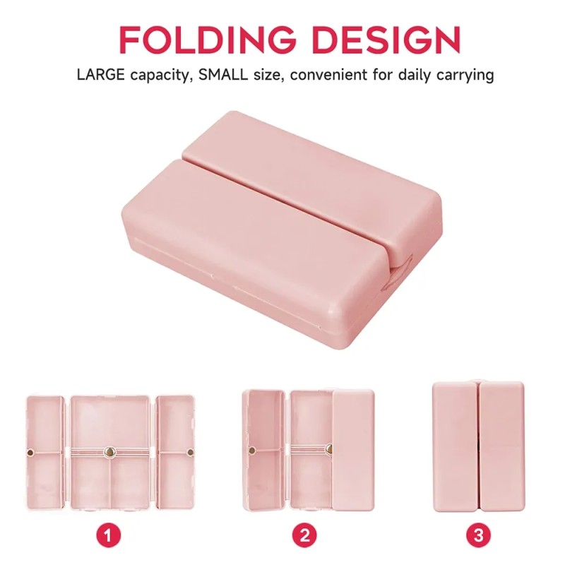 Mini Pill Box Factory - Colorful Plastic Portable Travel Case