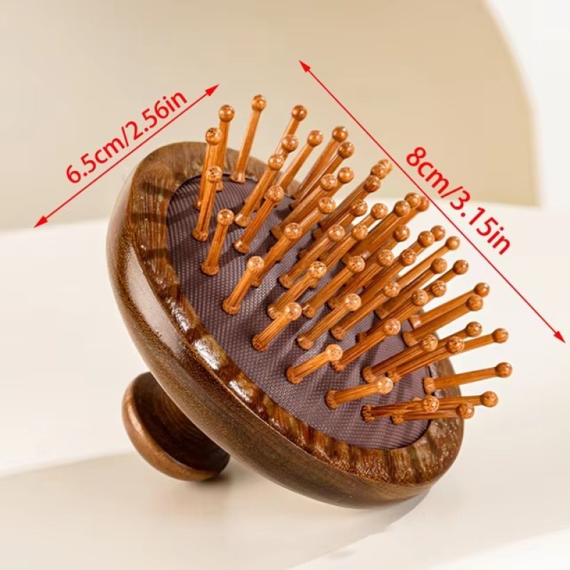 Wood Therapy Massage Comb Manufacturer - Multi-functional Head Massager