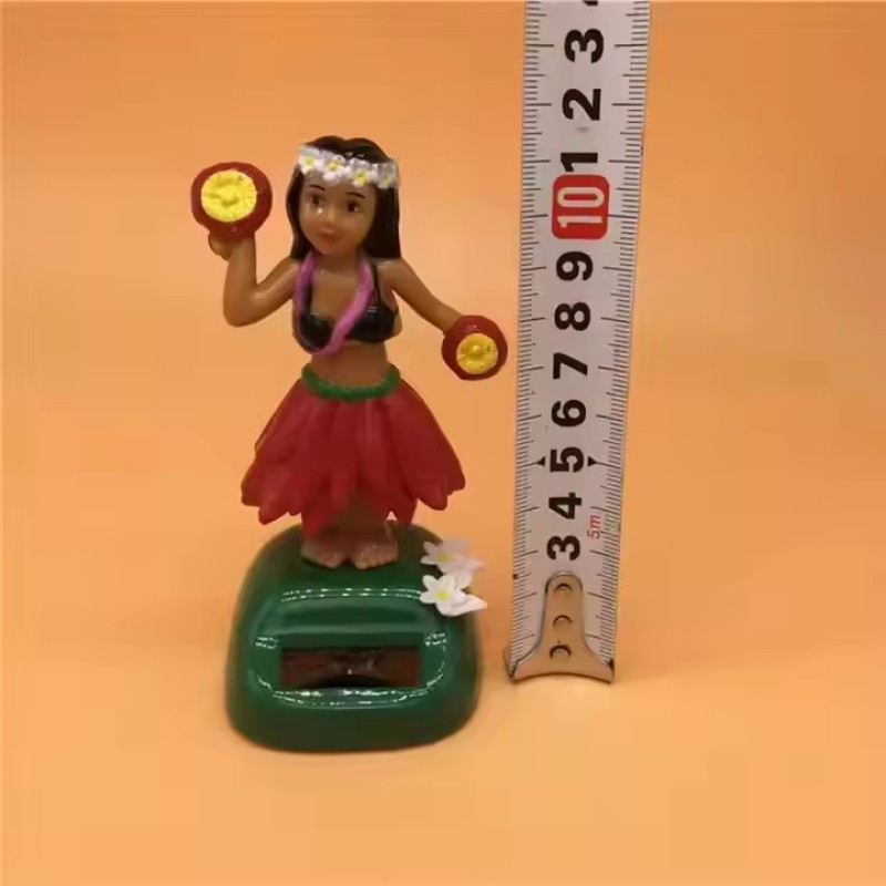 Car Ornament Factory - Resin Hawaiian Hula Girl Rocking Doll