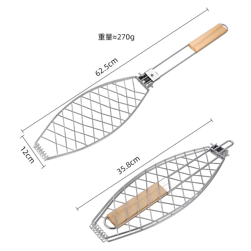 Grilling Basket Manufacturer - Roasting Fish Vegetable Nonstick