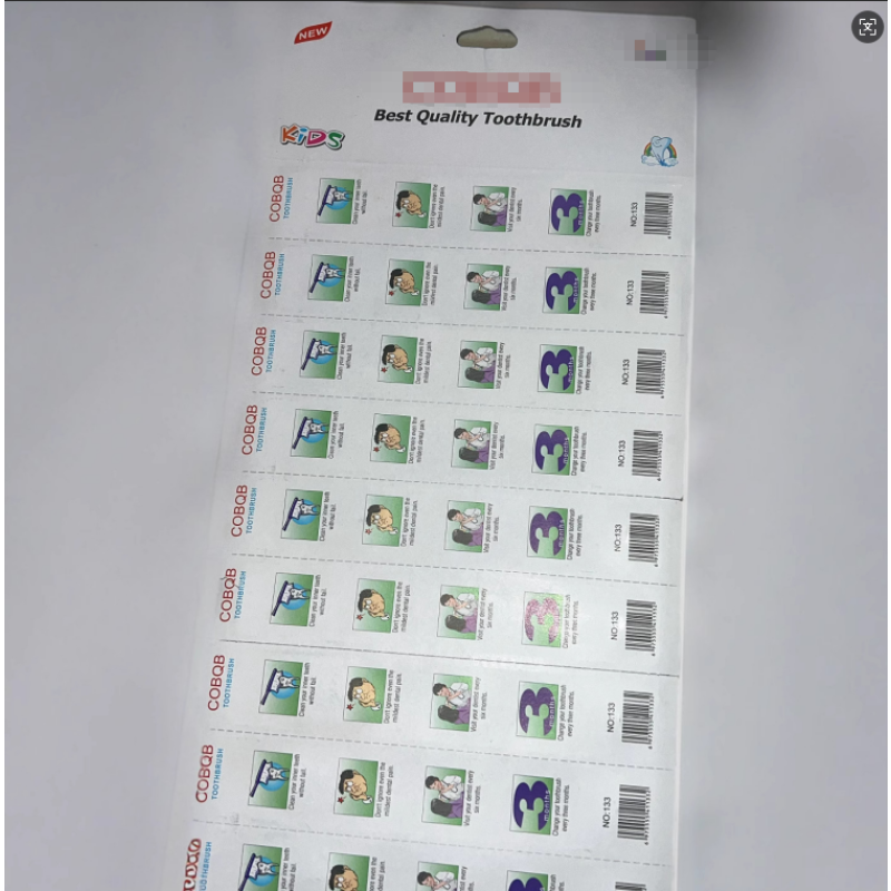 Kids Toothbrush Supplier - 12pcs Cartoon Animal-shaped Soft