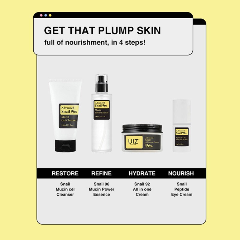 Snail Mucin Cleanser Manufacturer - OEM Advanced Gel Deep Cleansing Facial Exfoliating Skin Care