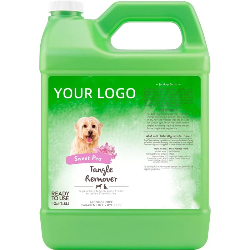 Pet Conditioner Spray Manufacturer - OEM Hot Selling 100% Natural Organic Hypoallergenic Detangling