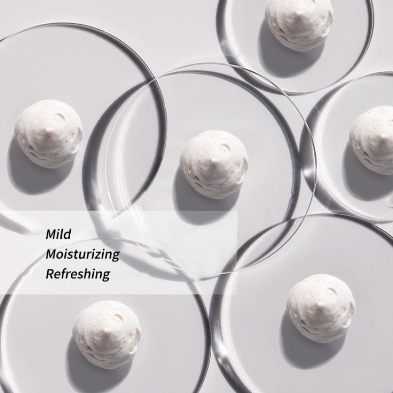 Men's Foam Scrub Manufacturer - OEM Simple Vitamin C Hyaluronic Acid 2x Per Week Exfoliating