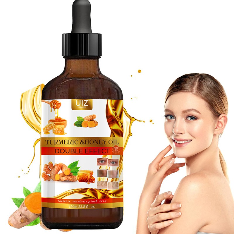 Turmeric Body Oil Manufacturer - OEM 100% Natural 250ml for Glass Skin Lightening Root Oil